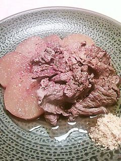 牛肉と大根煮-レシピのメイン写真