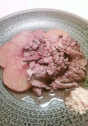 牛肉と大根煮-レシピのメイン写真