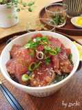 まぐろの切り落としで簡単絶品！味噌漬け丼