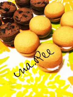 バレンタイン♡簡単チョコマロクッキー-レシピのメイン写真