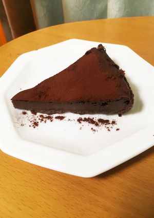 ヘルシー♡極上濃厚豆腐ガトーショコラ-レシピのメイン写真