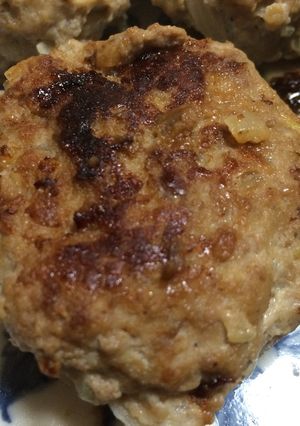 簡単！豆腐入りふわふわハンバーグ-レシピのメイン写真