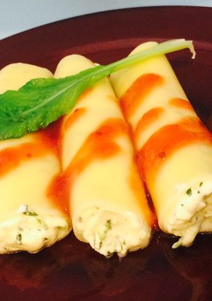 小松菜のカネロニ-レシピのメイン写真