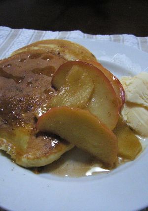 アップルシナモンパンケーキ-レシピのメイン写真