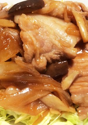 たっぷりキャベツが旨い♡ヘルシー生姜焼き-レシピのメイン写真