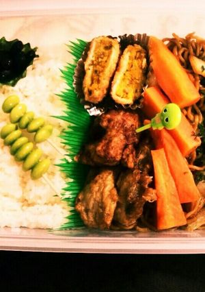 焼きそば弁当★部活★行楽-レシピのメイン写真