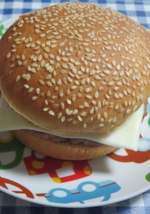 買ったものだけのハンバーガー-レシピのメイン写真