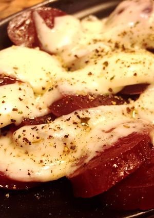 1分で！スパイシーホットチーズサラミ-レシピのメイン写真