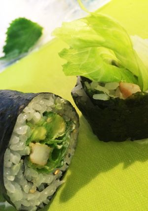 海老レタス巻き 太巻き-レシピのメイン写真
