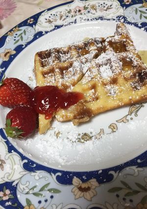 もちもちワッフルふる-レシピのメイン写真