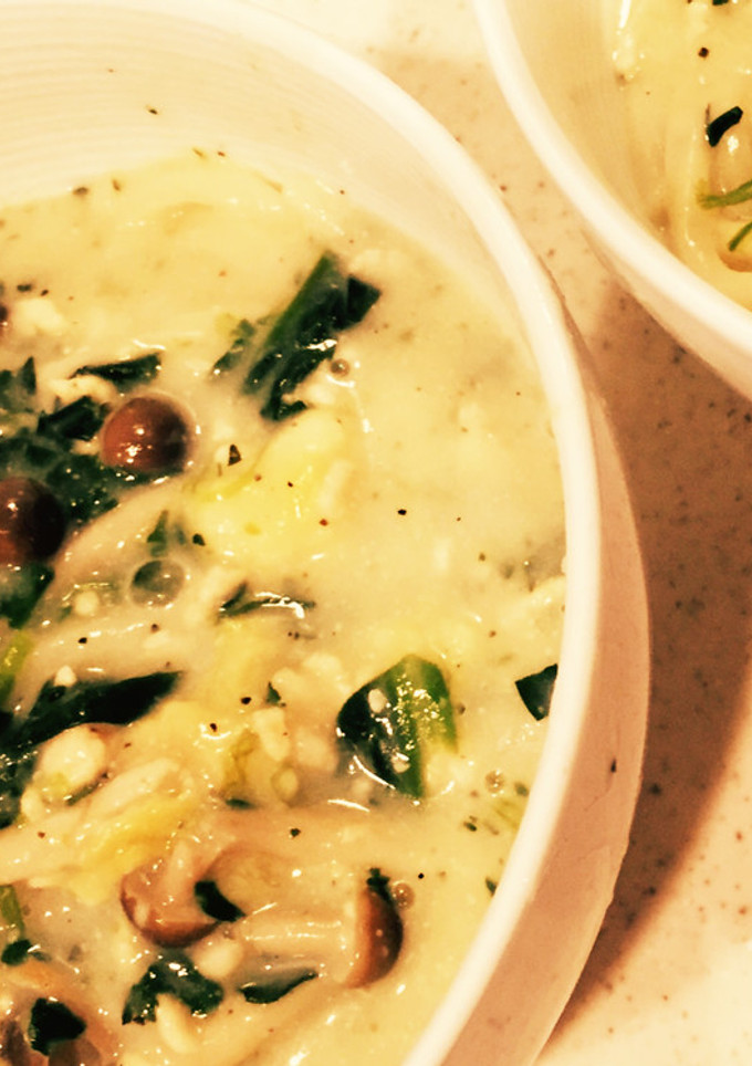 簡単きのこスープうどん-レシピのメイン写真