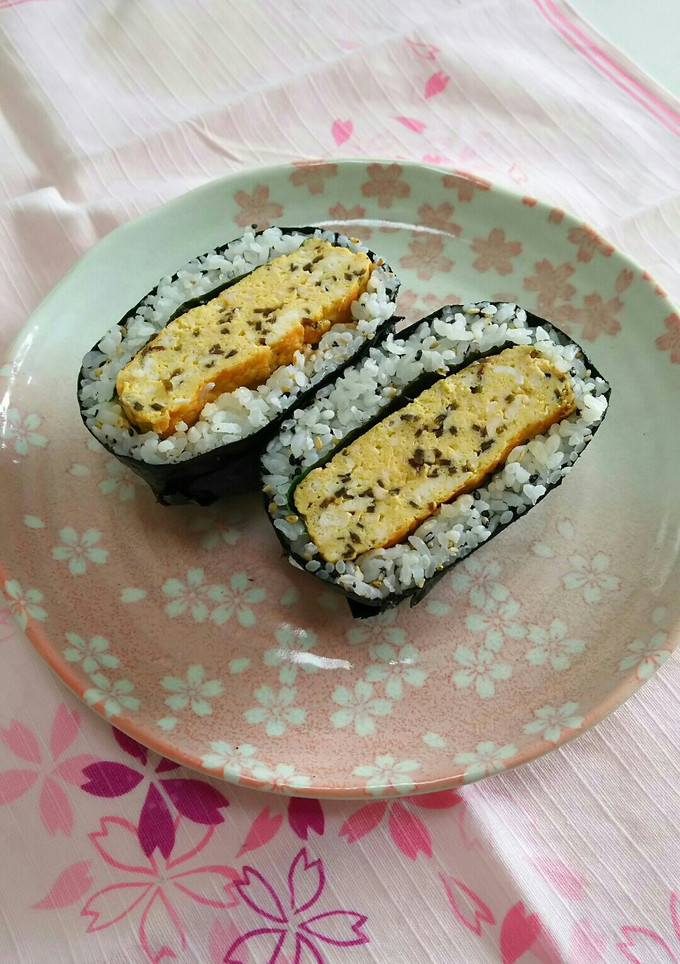 とうふ卵焼きのおにぎらず-レシピのメイン写真