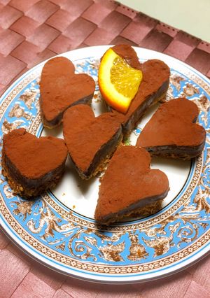 超簡単！バレンタイン生チョコケーキ-レシピのメイン写真