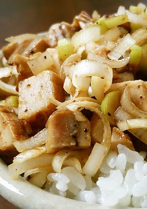 スパイシー煮豚めし。-レシピのメイン写真