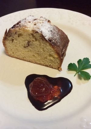 ハートのデコレーション♡チョコケーキ-レシピのメイン写真