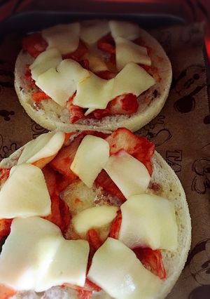 キムチーズ!イングリッシュマフィン-レシピのメイン写真