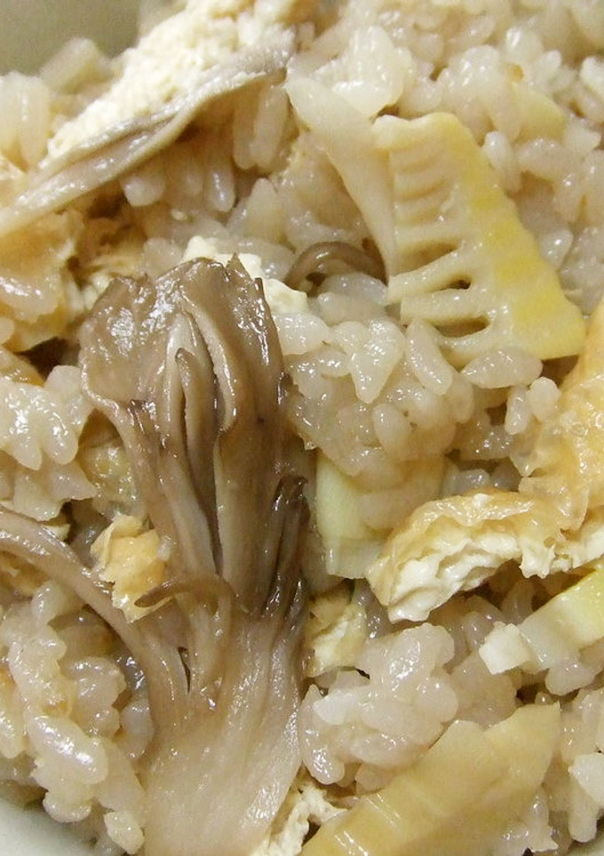 筍と舞茸の炊き込みご飯-レシピのメイン写真