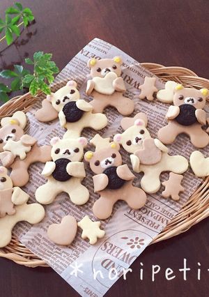 メープル香る♡リラックマ抱っこクッキー♡-レシピのメイン写真