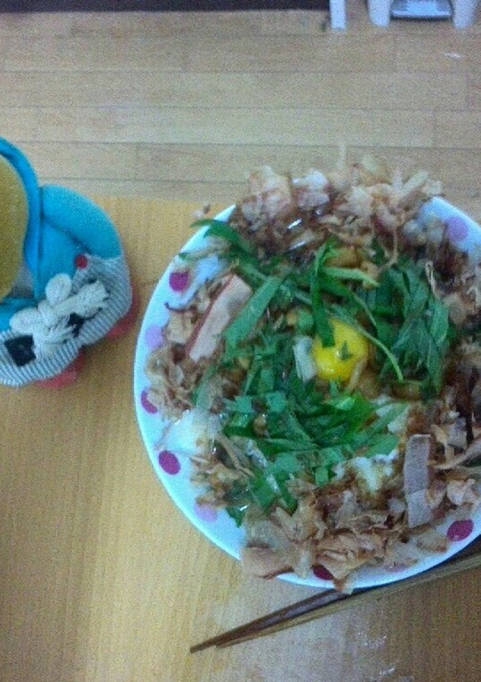 おろしとろろナメタケそうめん-レシピのメイン写真