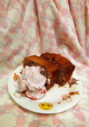 米粉カシスジャムケーキ-レシピのメイン写真