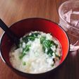 【回復食】1人前。蕪と塩麹のお粥。