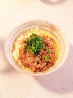 納豆のせ卵かけごはん☆-レシピのメイン写真