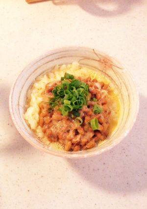 納豆のせ卵かけごはん☆-レシピのメイン写真