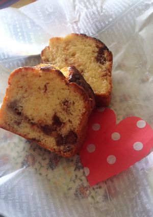 ざっくりチョコと完熟バナナのケーキ-レシピのメイン写真
