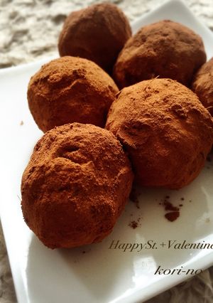 素朴な味♡さつまいもきなココアトリュフ-レシピのメイン写真