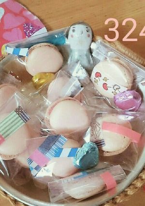 バレンタイン簡単マカロンチョコ-レシピのメイン写真