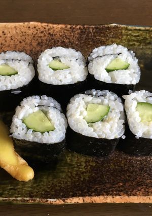 簡単かっぱ巻き-レシピのメイン写真