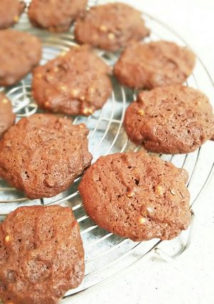 バレンタイン♡簡単チョコドロップクッキー-レシピのメイン写真