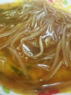 水菜のキッシュ風☆もやしあんかけ☆-レシピのメイン写真
