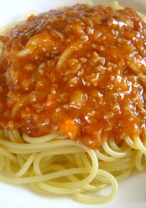 懐かしい～！給食のミートソース♪-レシピのメイン写真