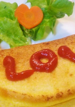 大人気!!誰でも簡単にふわふわオムレツ♪-レシピのメイン写真