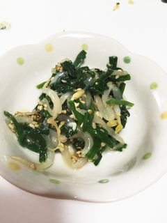 ♡ニラとモヤシの和え物♡-レシピのメイン写真