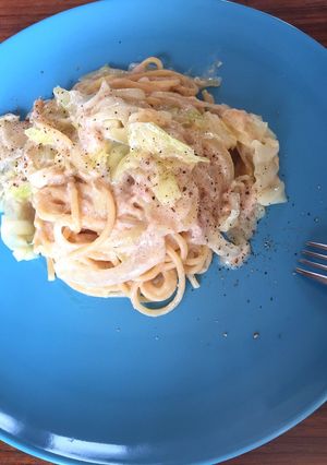 簡単ランチ☆ツナキャベツのクリームパスタ-レシピのメイン写真