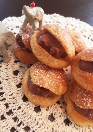 チョコクリームのプチシュークリーム-レシピのメイン写真