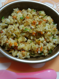 離乳食完了期☆パラパラ炒飯-レシピのメイン写真