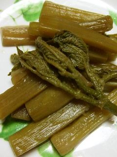 「うど」の炒め煮-レシピのメイン写真