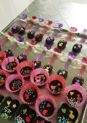 簡単☆スプーンチョコ！バレンタインに♡-レシピのメイン写真