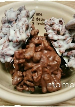 超特急！バレンタインチョコ☆クリスピー☆-レシピのメイン写真