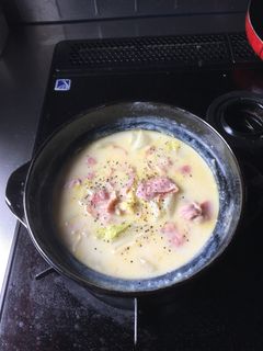 男が作ったシチュー(クリーム煮)-レシピのメイン写真