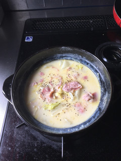 男が作ったシチュー(クリーム煮)-レシピのメイン写真