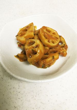 激ウマ!レンコンのカレー和え!-レシピのメイン写真