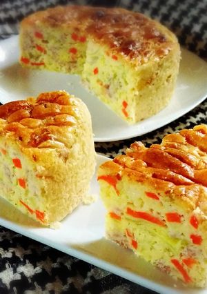 野菜たっぷり生ハムのケークサレ♪-レシピのメイン写真