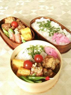 豚天♪お弁当-レシピのメイン写真