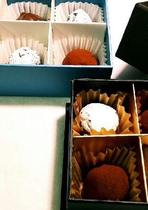 バレンタインに◎生チョコトリュフ♪-レシピのメイン写真