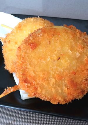 揚げ物ついでに簡単♡まぁるい玉葱フライ-レシピのメイン写真