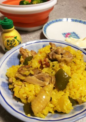 アロス(スペイン風炊き込みごはん)-レシピのメイン写真